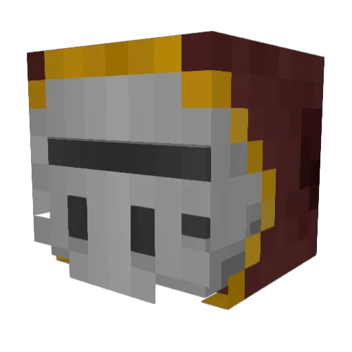 Pavi_SC Minecraft avatar head, 3D render