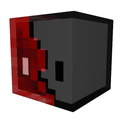 PavillonNicmare Minecraft avatar head, 3D render