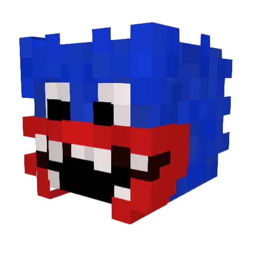 Pavkabro Minecraft avatar head, 3D render