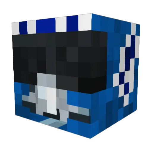 Pawel1773 Minecraft avatar head, 3D render