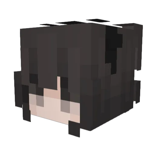 Pay67 Minecraft avatar head, 3D render