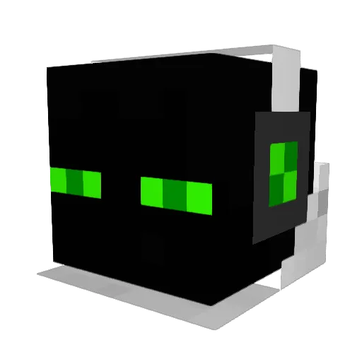 Pay6 Minecraft avatar head, 3D render
