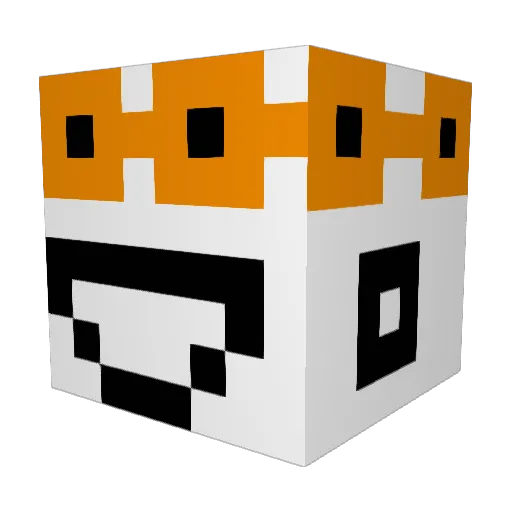 PayYourBills Minecraft avatar head, 3D render