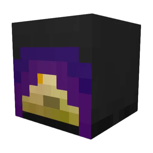 Paykeyfear Minecraft avatar head, 3D render