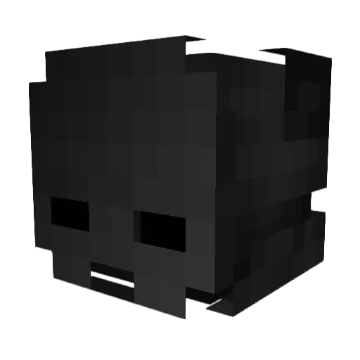 Pazan4ik Minecraft avatar head, 3D render