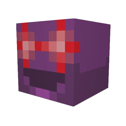 Pctmol Minecraft avatar head, 3D render