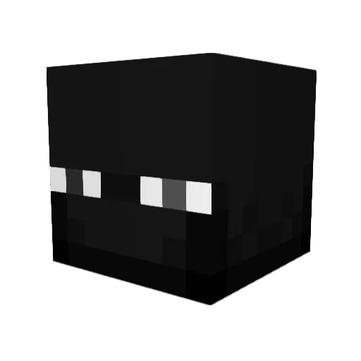 PdrSB Minecraft avatar head, 3D render