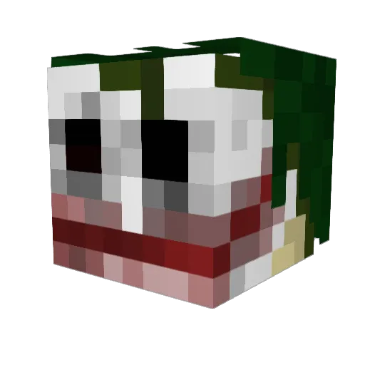 Pdy89 Minecraft avatar head, 3D render
