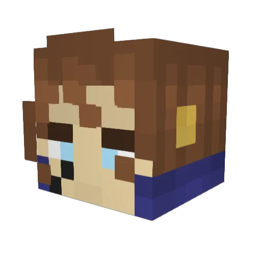 PePeForPresident Minecraft avatar head, 3D render