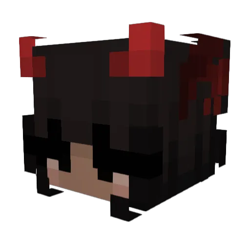 PeTs213 Minecraft avatar head, 3D render