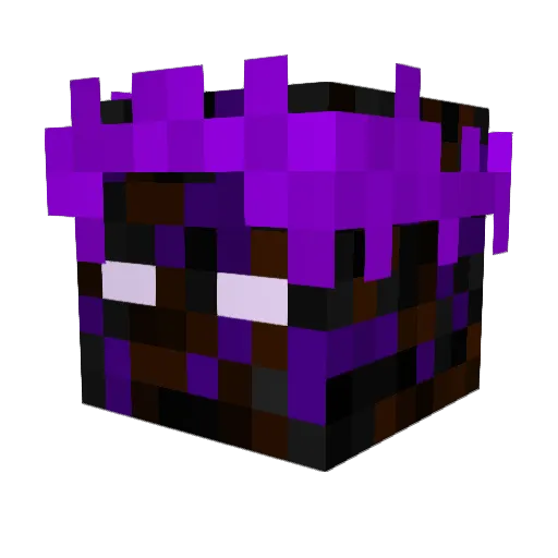 Peace9_ Minecraft avatar head, 3D render