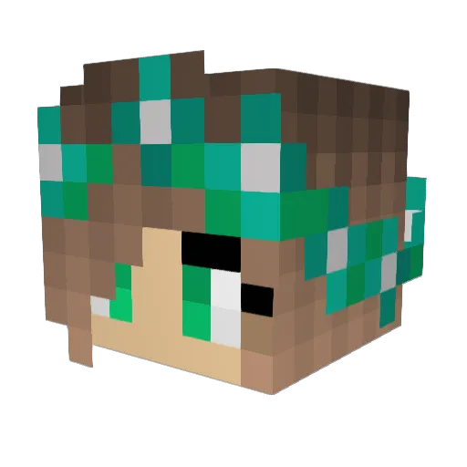 Peace_Lover88 Minecraft avatar head, 3D render