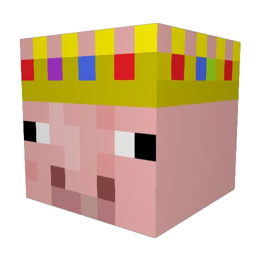Peaceful_Pete67 Minecraft avatar head, 3D render