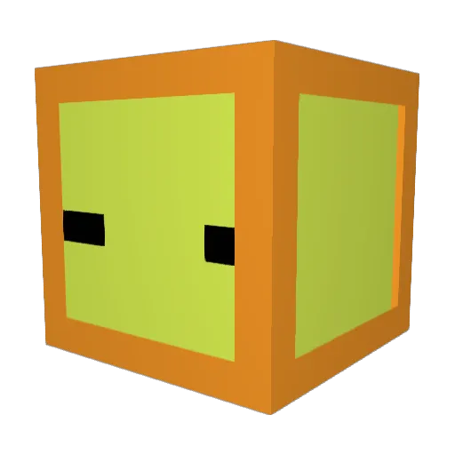 Peacium Minecraft avatar head, 3D render