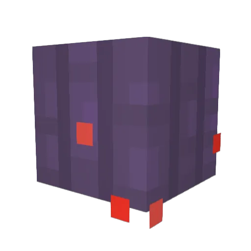 PeakCartoon Minecraft avatar head, 3D render