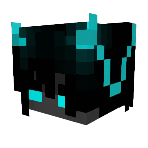 PeakHuamn Minecraft avatar head, 3D render