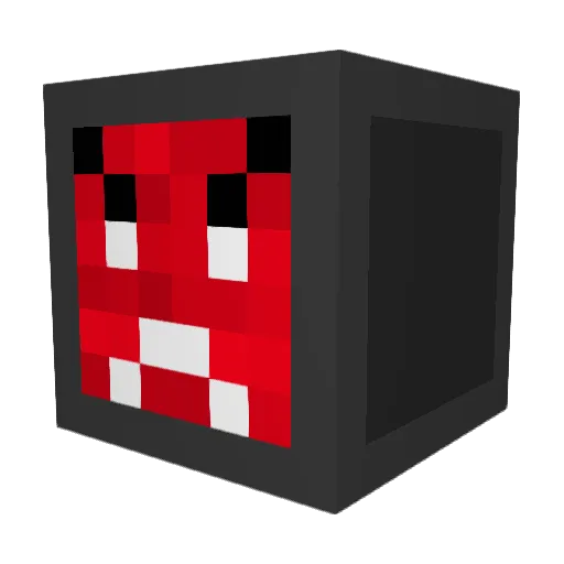 PeakyClipper Minecraft avatar head, 3D render