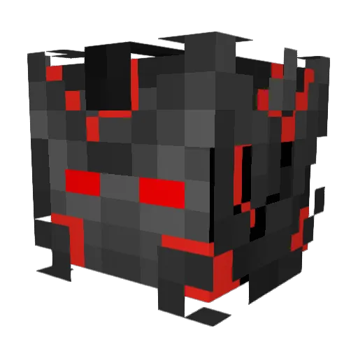 Peanut_09 Minecraft avatar head, 3D render