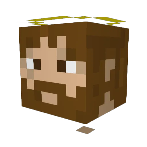 Peanut_Army_64 Minecraft avatar head, 3D render
