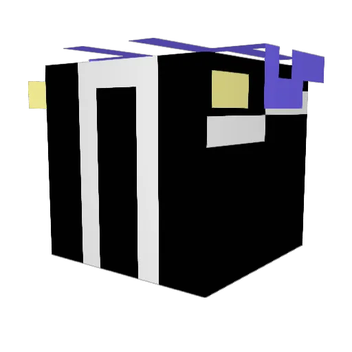 Peanut_Prime Minecraft avatar head, 3D render