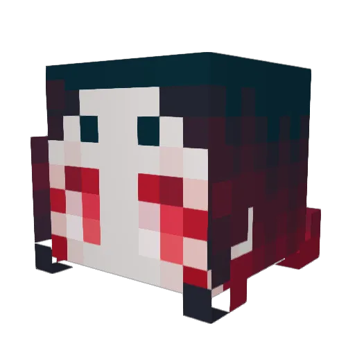 Pear420 Minecraft avatar head, 3D render
