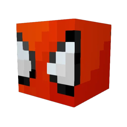Pearse_21 Minecraft avatar head, 3D render
