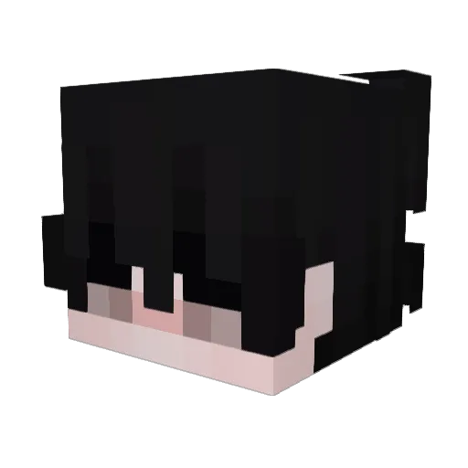 Peaxhy_VR Minecraft avatar head, 3D render