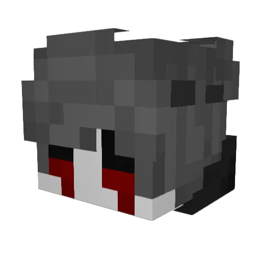 Pedrhd9 Minecraft avatar head, 3D render