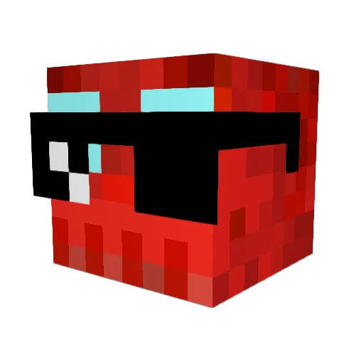 PedroGamer22_YT Minecraft avatar head, 3D render