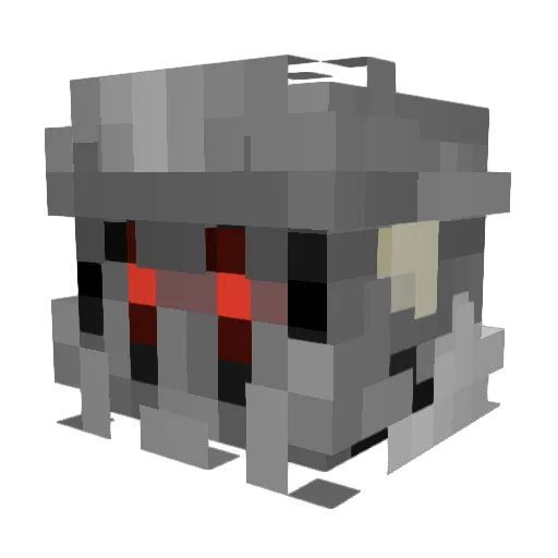 PedroOmp2 Minecraft avatar head, 3D render