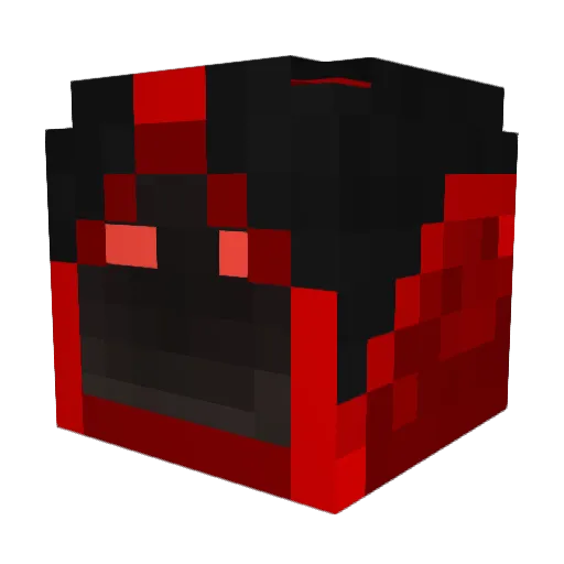 PedroZeroo Minecraft avatar head, 3D render