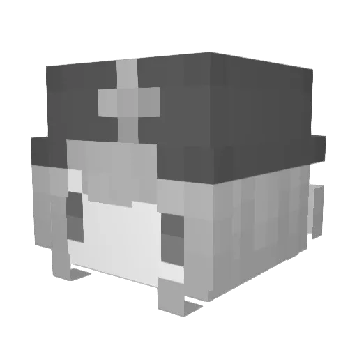 Pedro_920207 Minecraft avatar head, 3D render