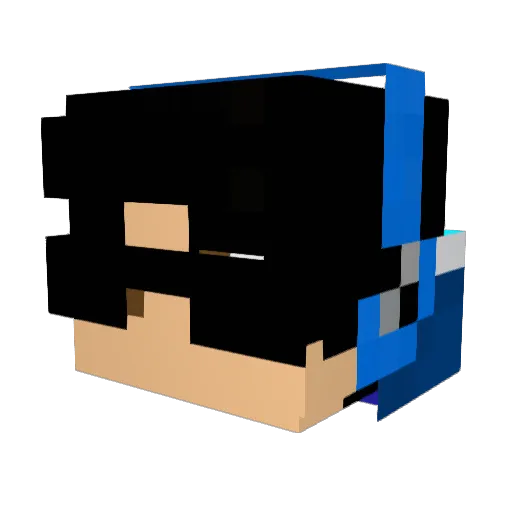PedrolimaRETURNS Minecraft avatar head, 3D render