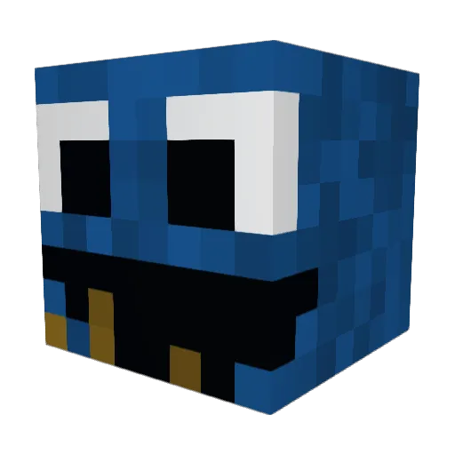 Pedromg15_ Minecraft avatar head, 3D render