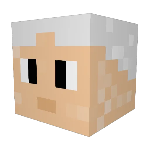 Pedronchelo2710 Minecraft avatar head, 3D render