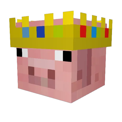 PeelyBoy69 Minecraft avatar head, 3D render