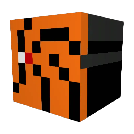 Peen03 Minecraft avatar head, 3D render