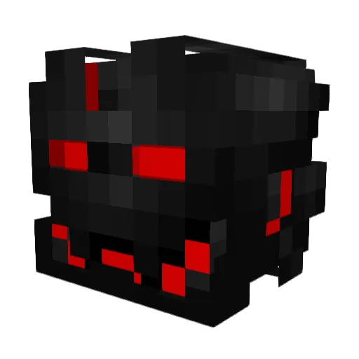 Peirien Minecraft avatar head, 3D render