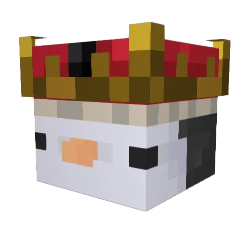 PejperO Minecraft avatar head, 3D render