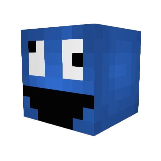 PekaDur Minecraft avatar head, 3D render