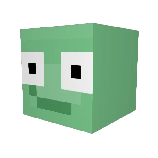 PekkaBoi123 Minecraft avatar head, 3D render