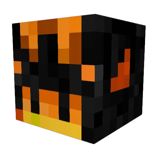 PelegWisso Minecraft avatar head, 3D render