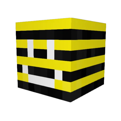 Peligralo Minecraft avatar head, 3D render