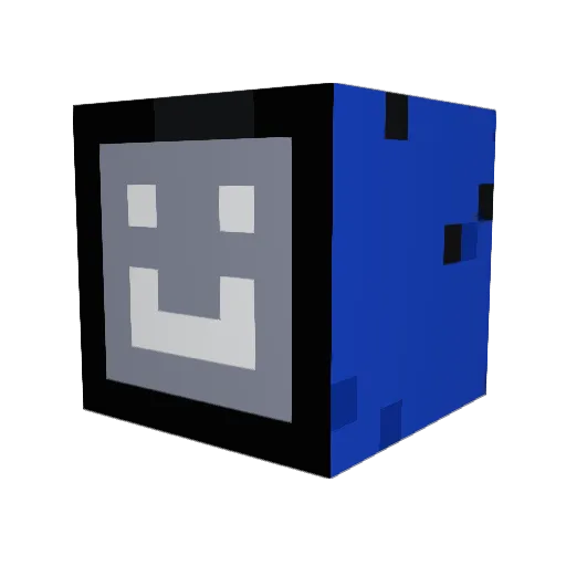 Pelvic_Woo Minecraft avatar head, 3D render