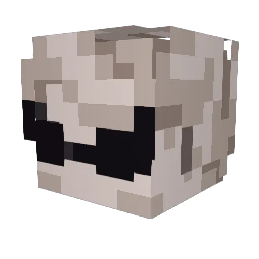 PenPen01 Minecraft avatar head, 3D render