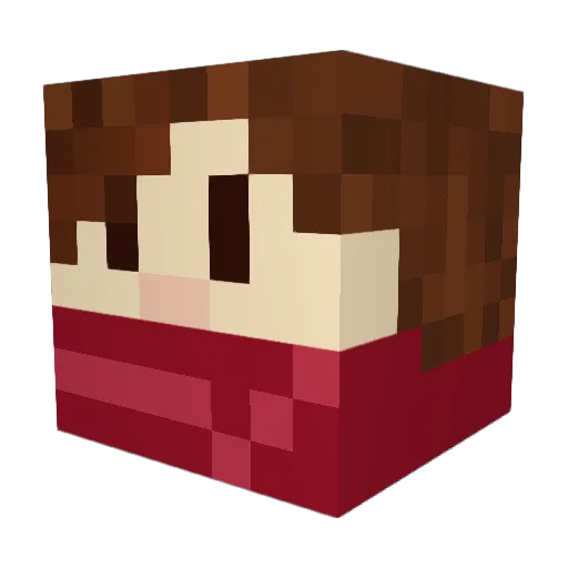 PenSpot92 Minecraft avatar head, 3D render