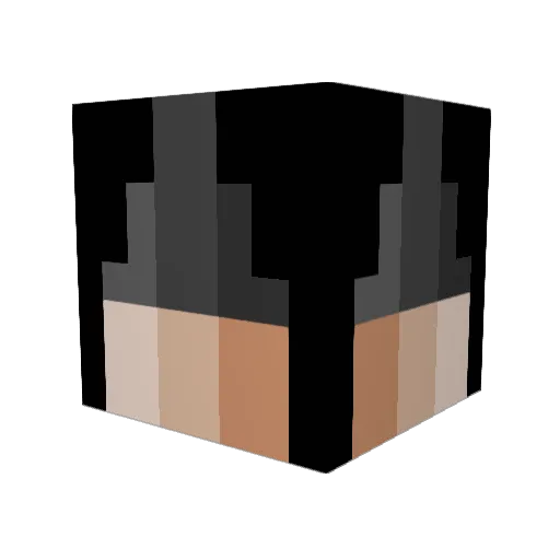 PencilSharpener1 Minecraft avatar head, 3D render