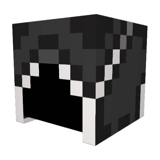 PeneLOL Minecraft avatar head, 3D render