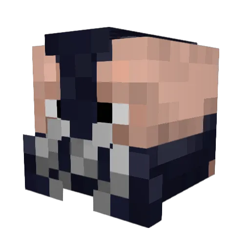 PenetratorOfDoom Minecraft avatar head, 3D render