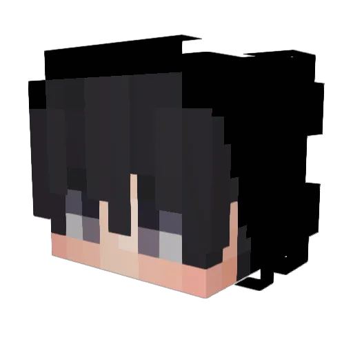 Penetratori Minecraft avatar head, 3D render